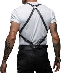 Punk Waist Chain Shoulder Strap Set