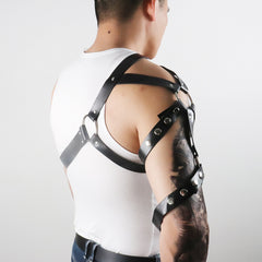 Bound Body Straps Leather Bundles