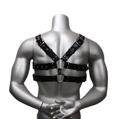 Casual Bound Leather Shoulder Straps