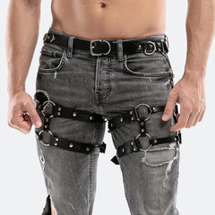 Leather Leg Ring Thigh Strap Garter
