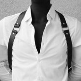 Punk Hip Hop Belt Chain Straps