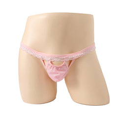 Lace belt hollowed out underwear