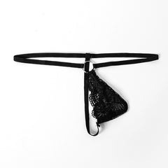 Thong plush temptation lace