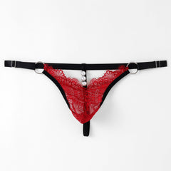 Lace Bead Chain Wild Perspective Briefs