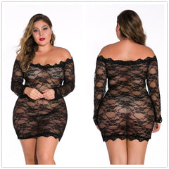 Sheer Lace Mini Dress for Confident Style and Allure