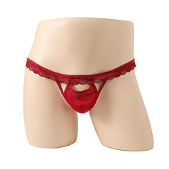 Lace belt hollowed out underwear