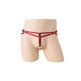 Black Suspender Iron Ring Panties