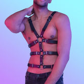 Performance Bundled Leather Wearing Straps