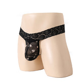 High Waist Lace Belt Passion Thong