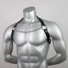 Punk Bundled Chain Chest Strap