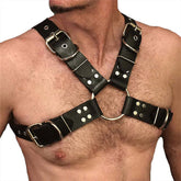 Macho Leather Bondage Bundling Clothing
