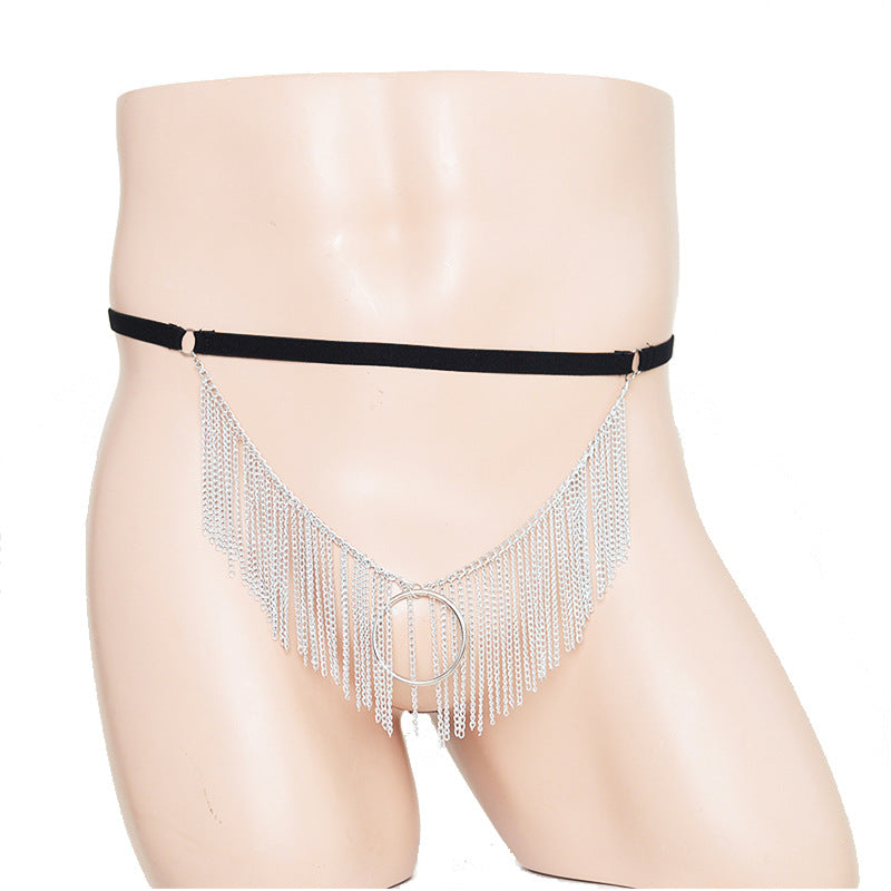 Dew PP Iron Ring Love Chain Thong