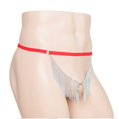 Dew PP Iron Ring Love Chain Thong