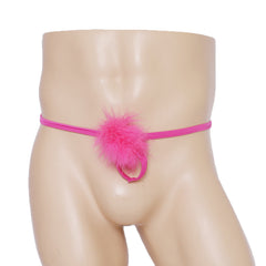 Fluffy Cute Ring Elastic Brief