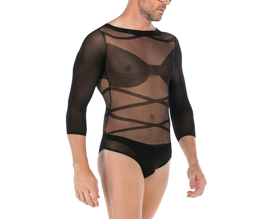 Sock-Style One-Piece Seamless Bodysuit