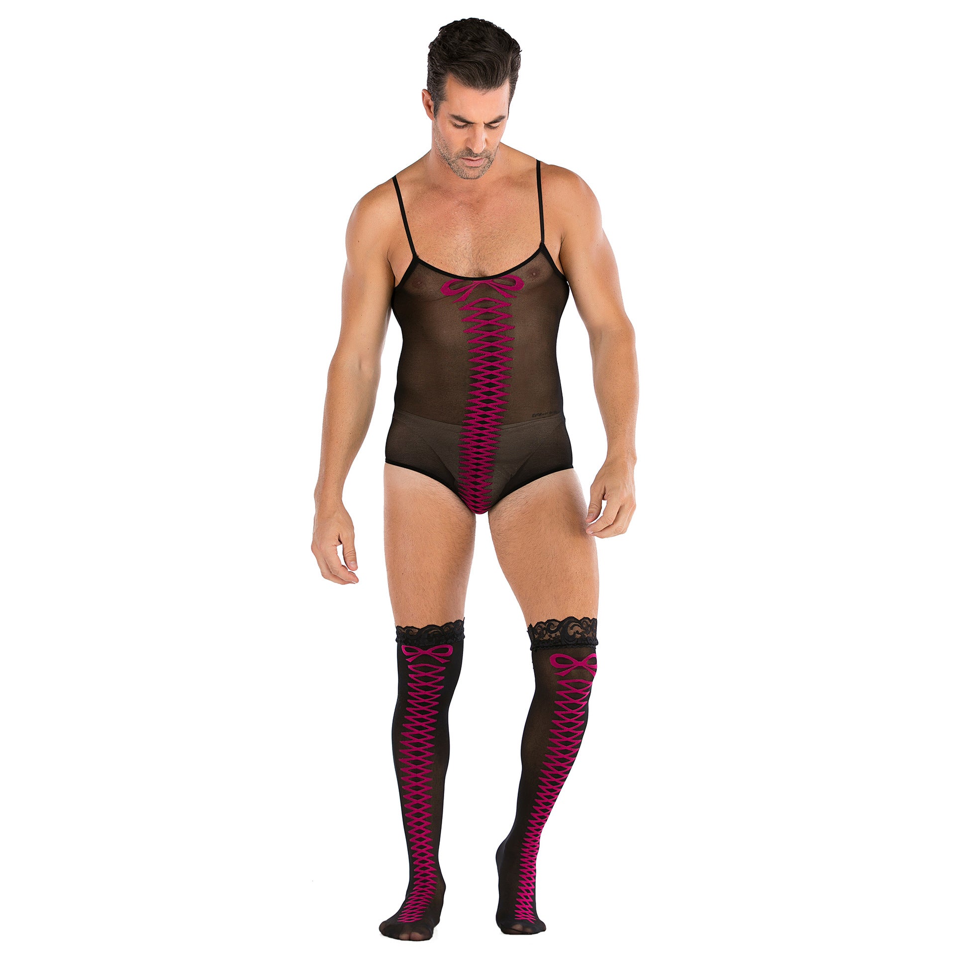 Body Stocking Fun Pattern Print