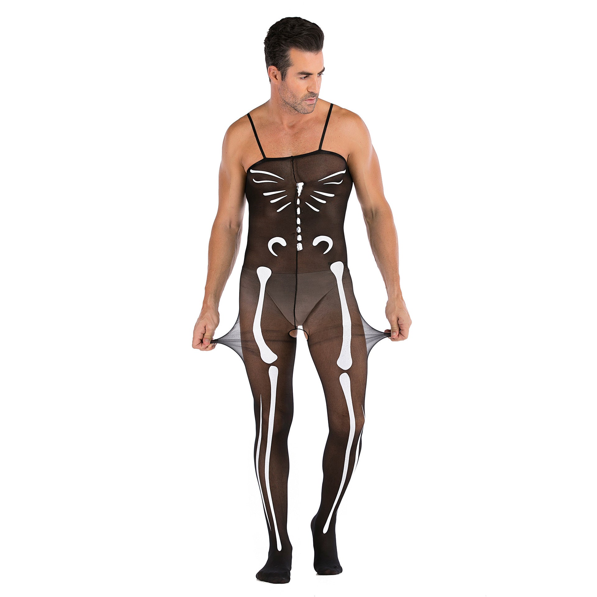 Plus-Size Reinforced Mesh Underwear Top