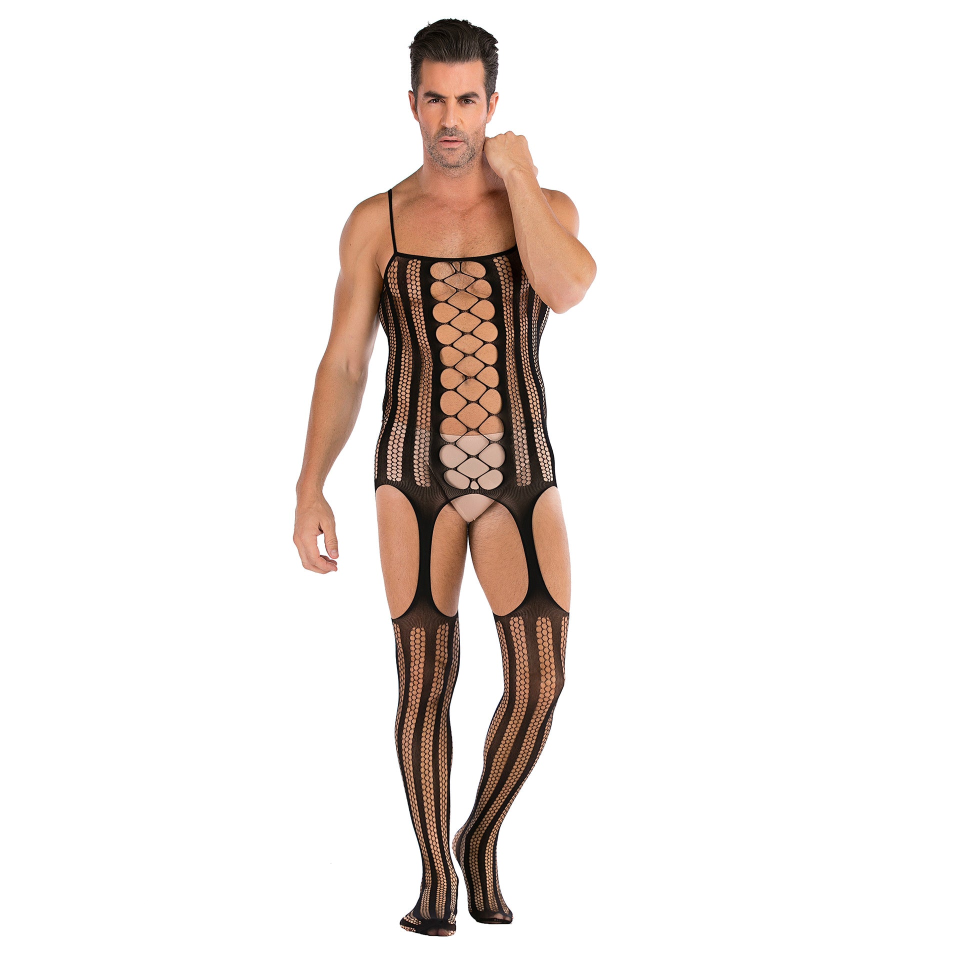 Body Stocking Fun Pattern Print