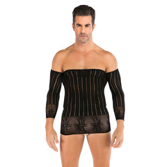 Mesh Tube Top with Padded Bust Design