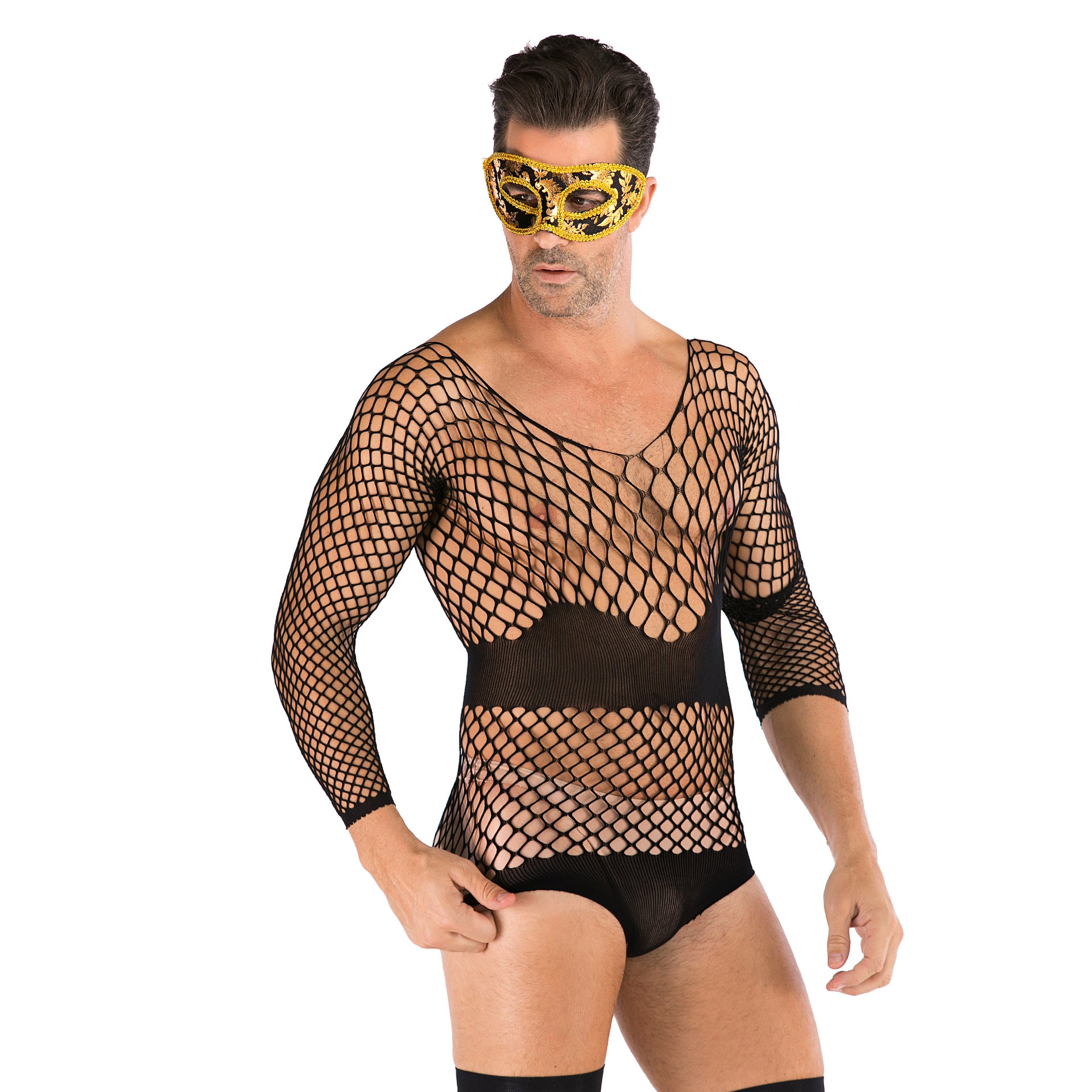 Body Stocking Fun Pattern Print