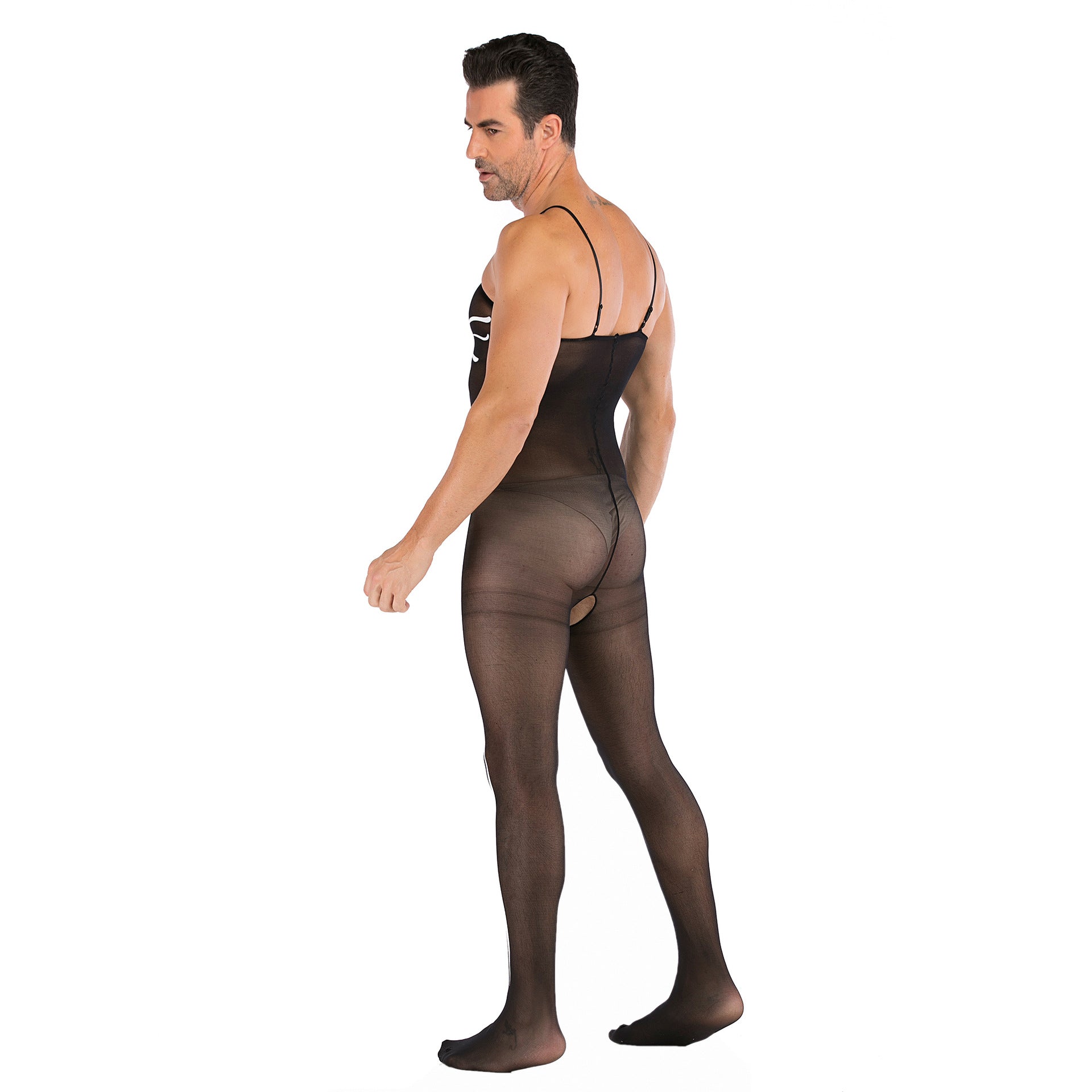 Plus-Size Reinforced Mesh Underwear Top