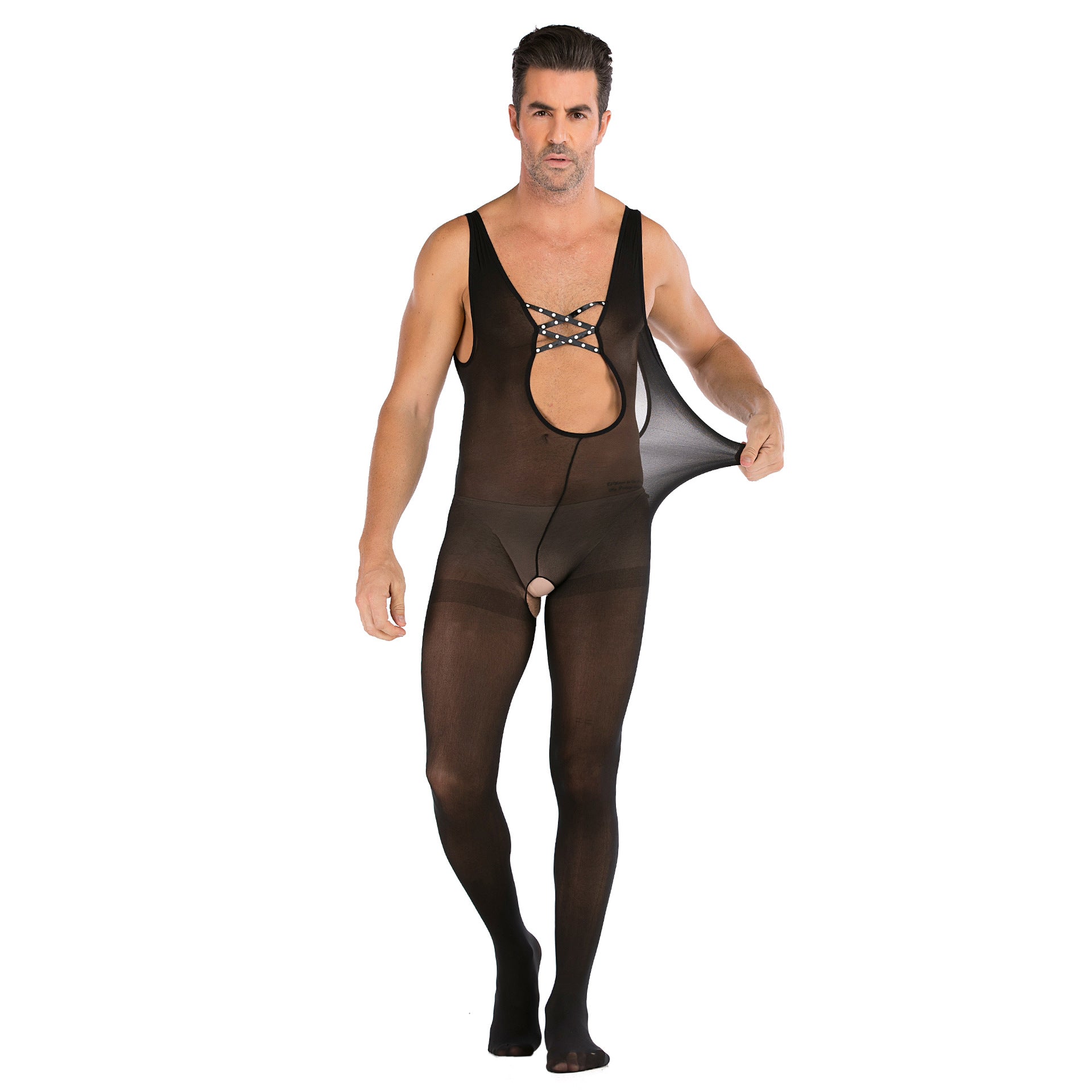 Body Stocking Fun Pattern Print