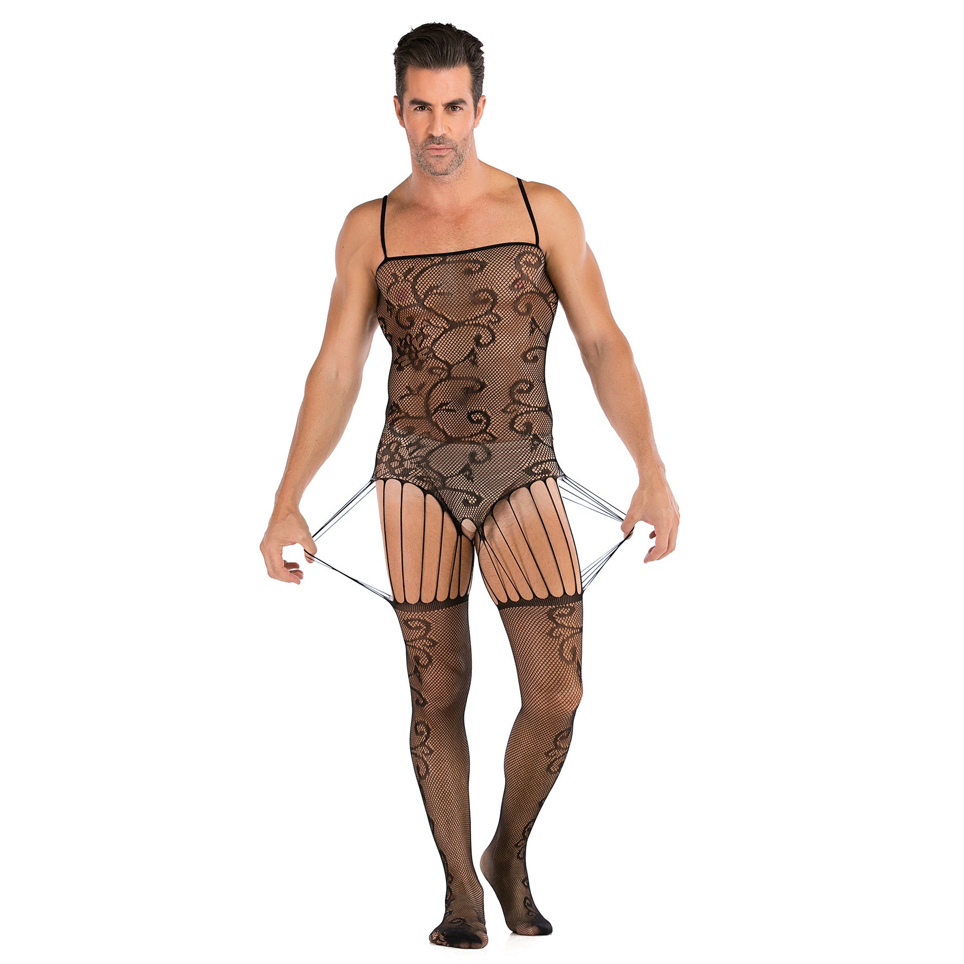 Body Stocking Fun Pattern Print