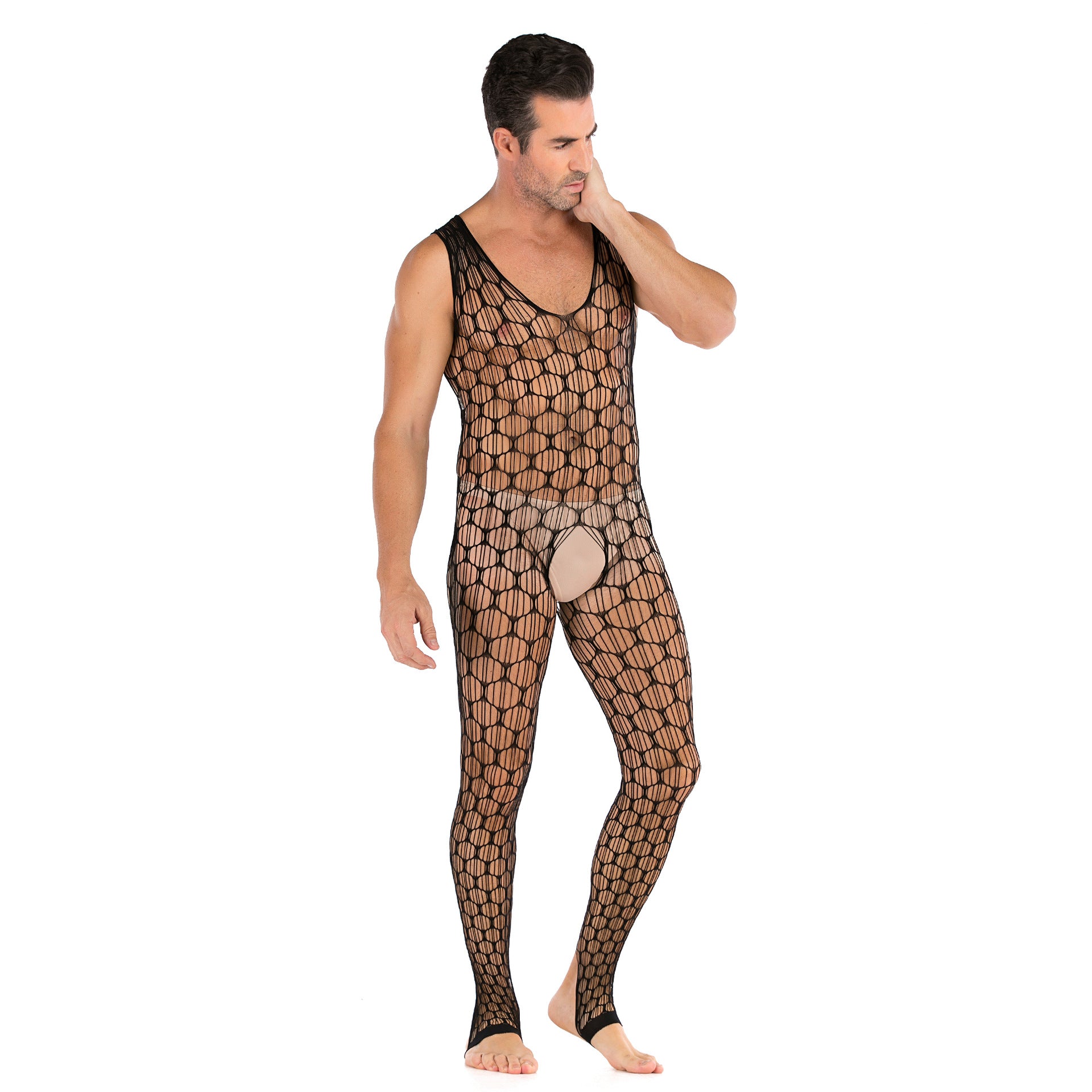 Body Stocking Fun Pattern Print