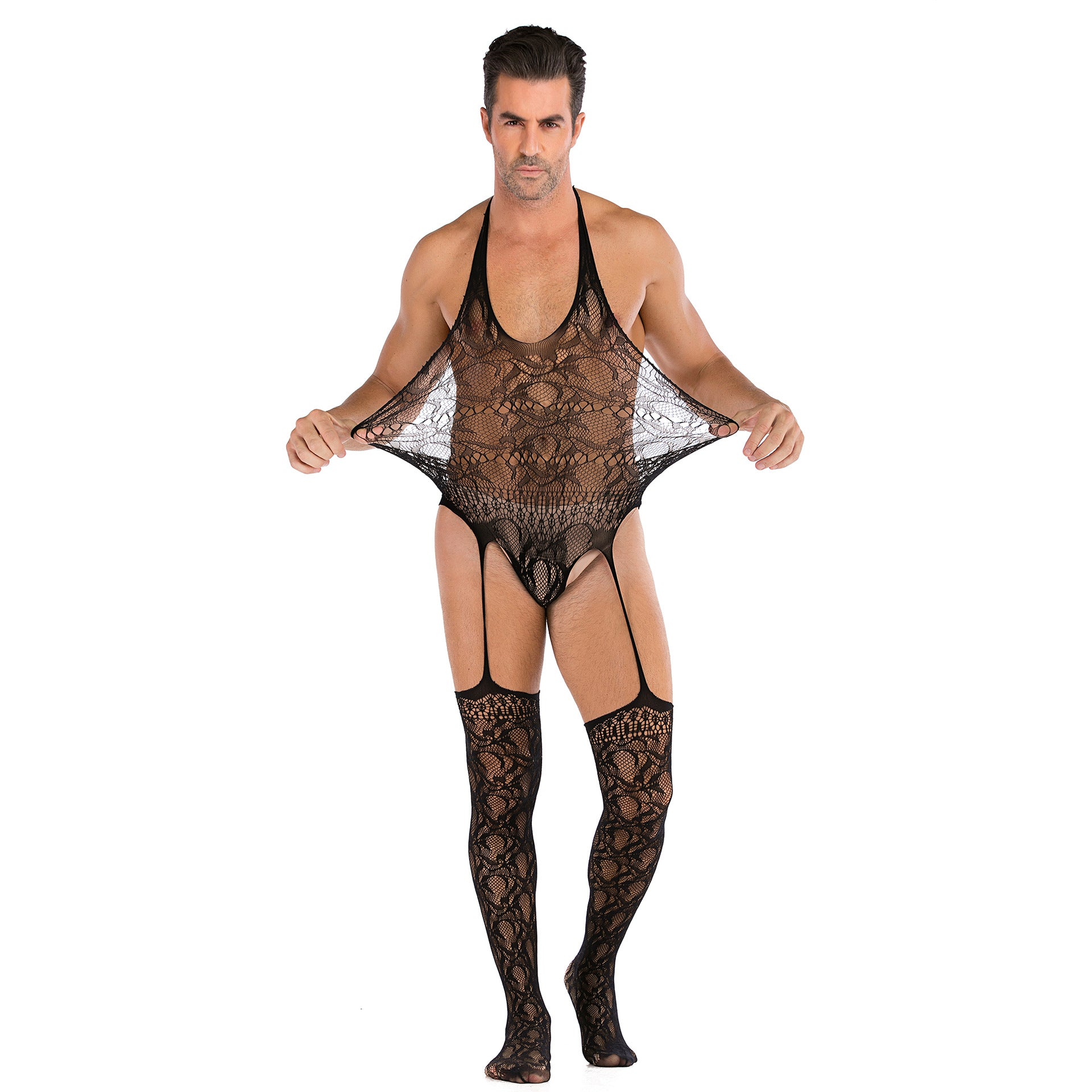 Body Stocking Fun Pattern Print