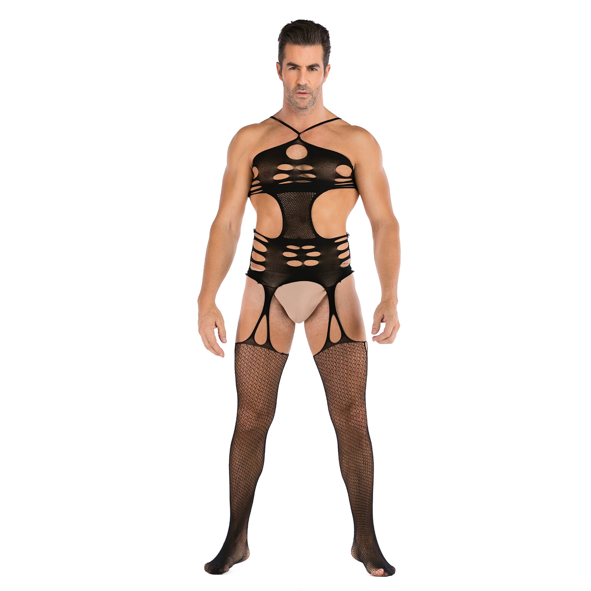 Body Stocking Fun Pattern Print