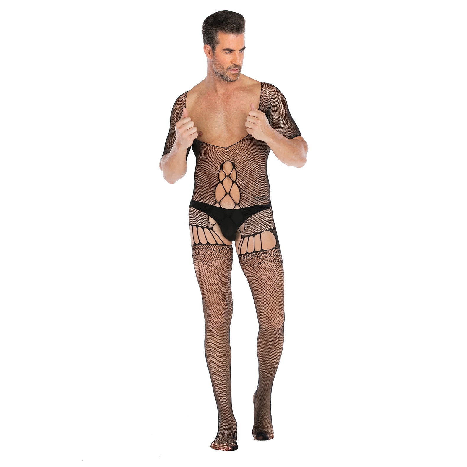 Sock-Style One-Piece Seamless Bodysuit