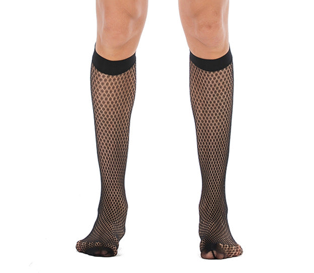 Vest-Style Hollow Mesh Full Body Jumpsuit