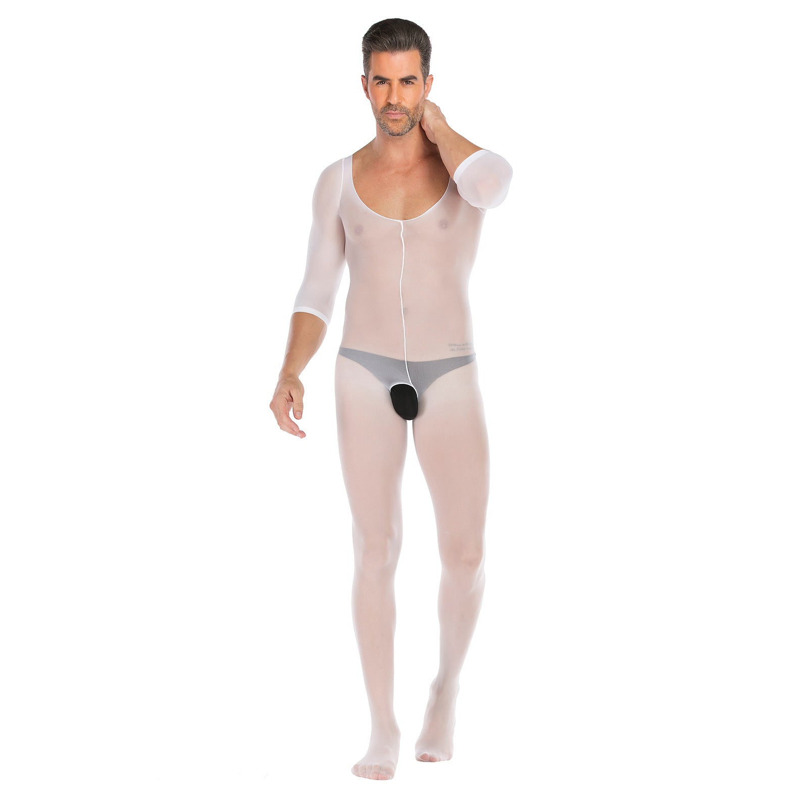 Sock-Style One-Piece Seamless Bodysuit