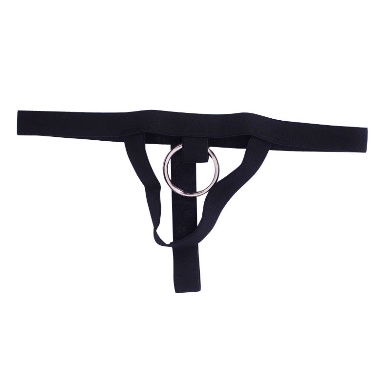 Striped Elastic Jock Strap Alternative Thong