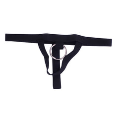 Striped Elastic Jock Strap Alternative Thong