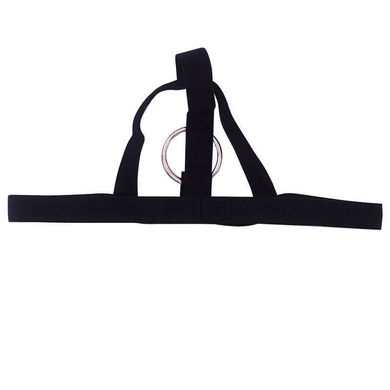 Striped Elastic Jock Strap Alternative Thong