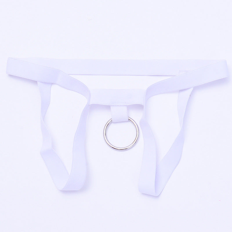 Solid Color Low Rise Fun Thong