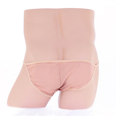 Satin perspective flat-angle elastic underwear