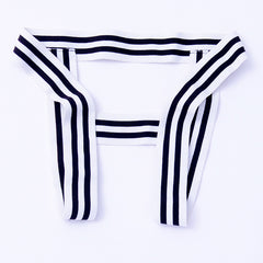 Navy Costume Hollow Thong