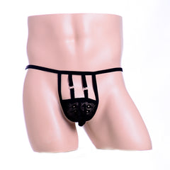4 Strap Fun Elastic Thong