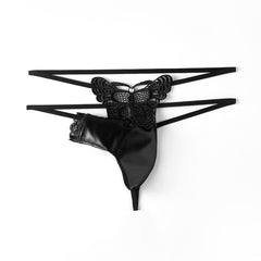 Butterfly Hollow CD Drag Jock Strap Underwear