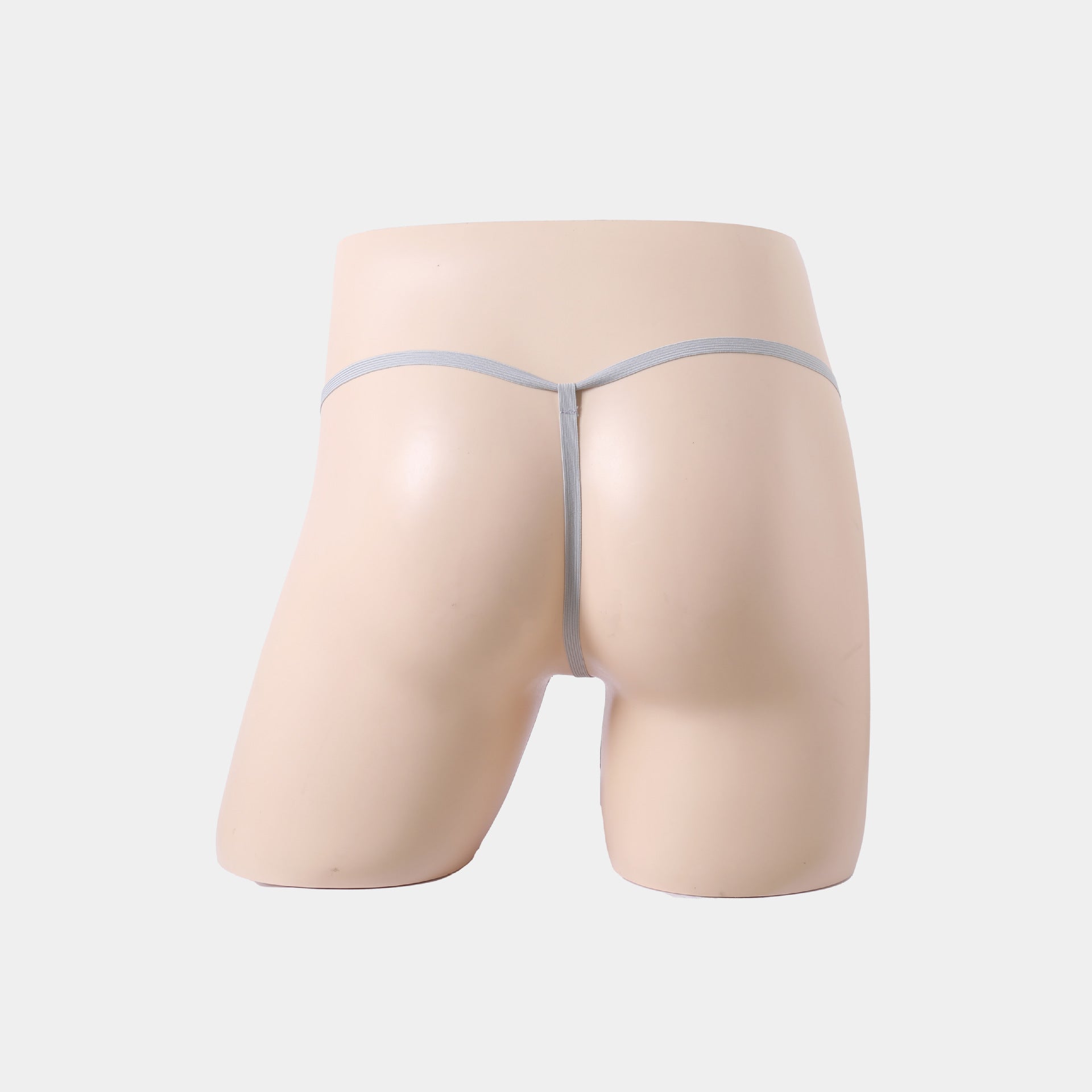 Bead Chain Pearl Hollow Perspective Thong