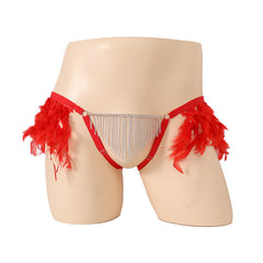 Plush Chain Temptation Thong