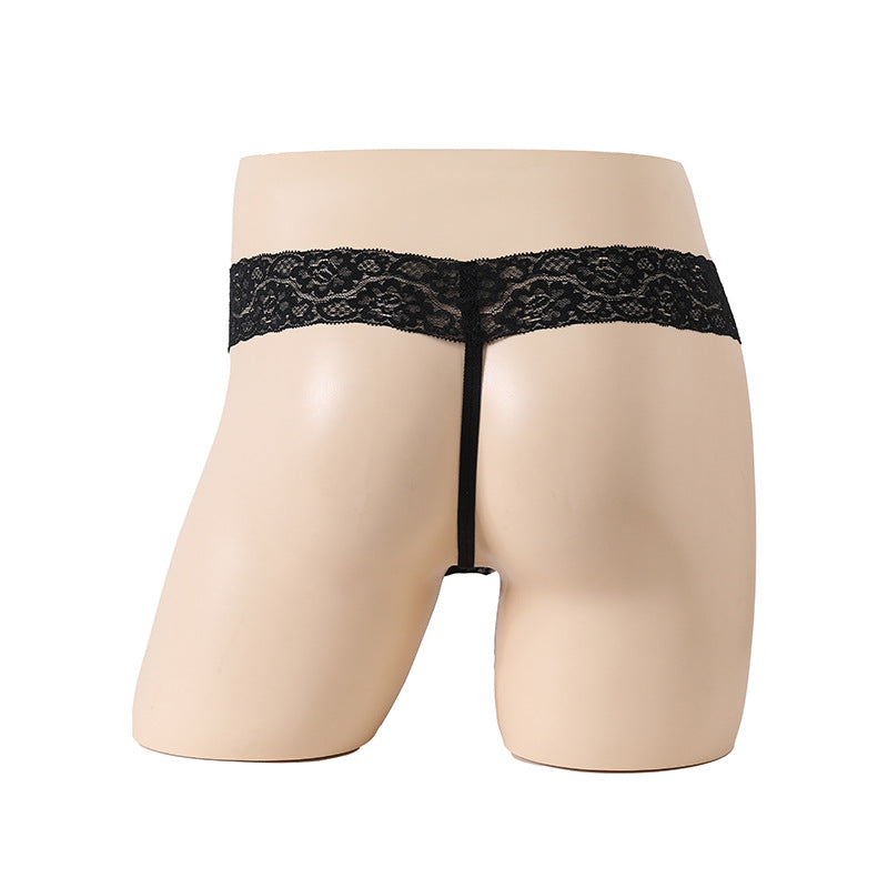 High Waist Lace Belt Passion Thong