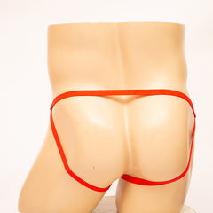 Red X Hollowed-Out Underwear