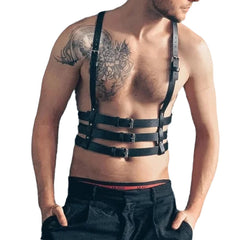 Three-Row Adjustable Bondage Clothing