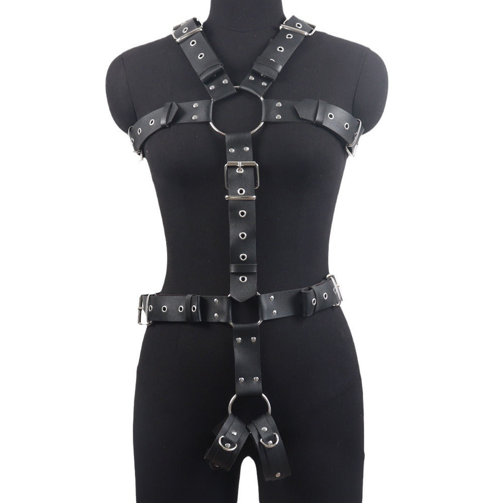 Hollow Set Bondage Clothing