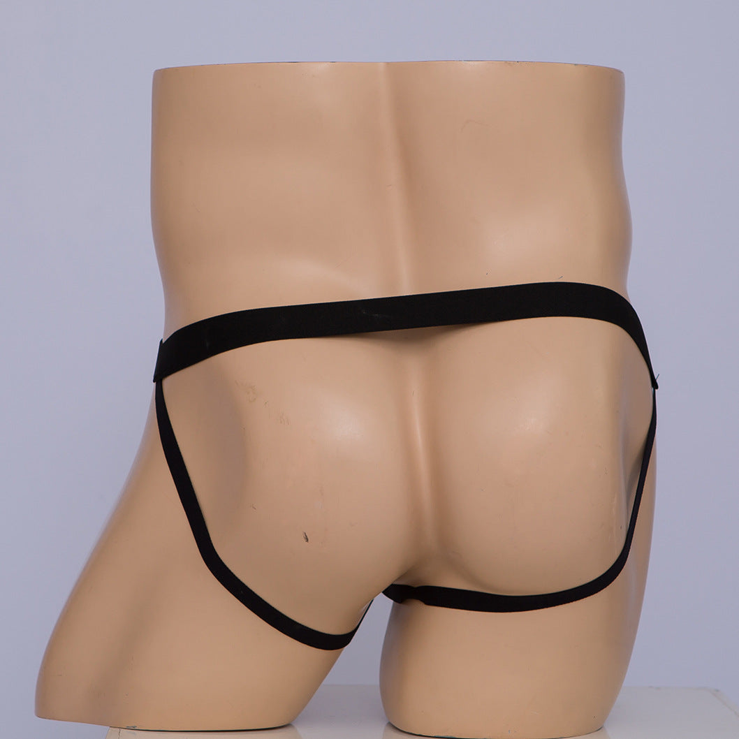 Suspender Elastic Multiple Hollows Ring Thong
