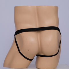 Suspender Elastic Multiple Hollows Ring Thong