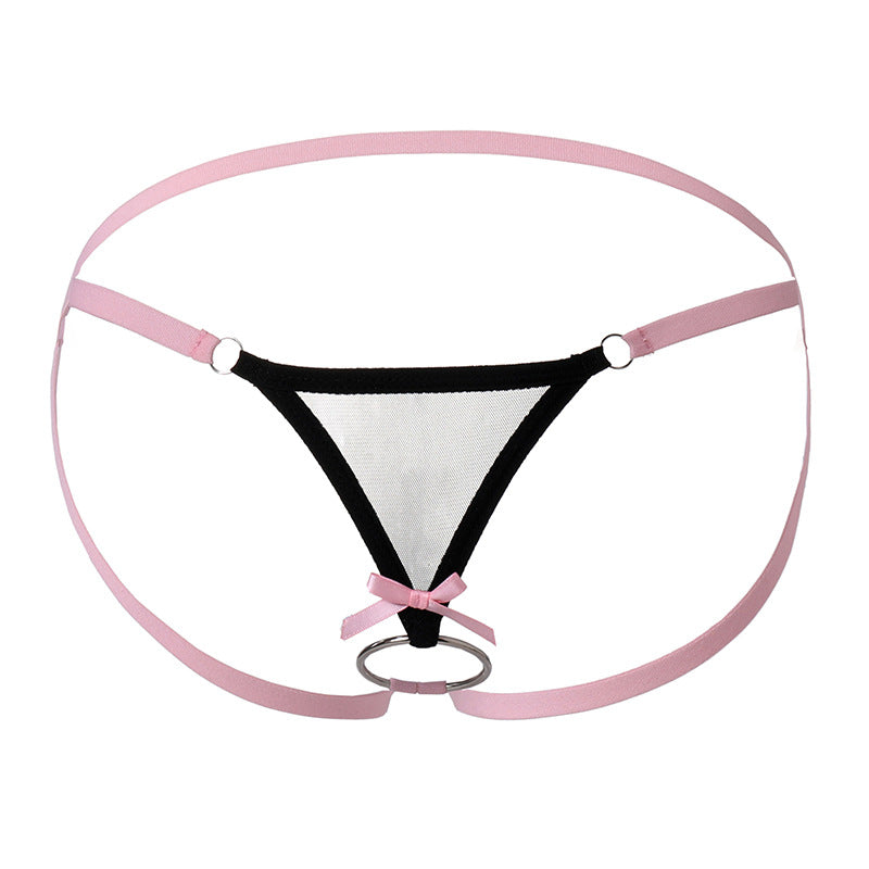 Ring T-Shaped Thong Underwear